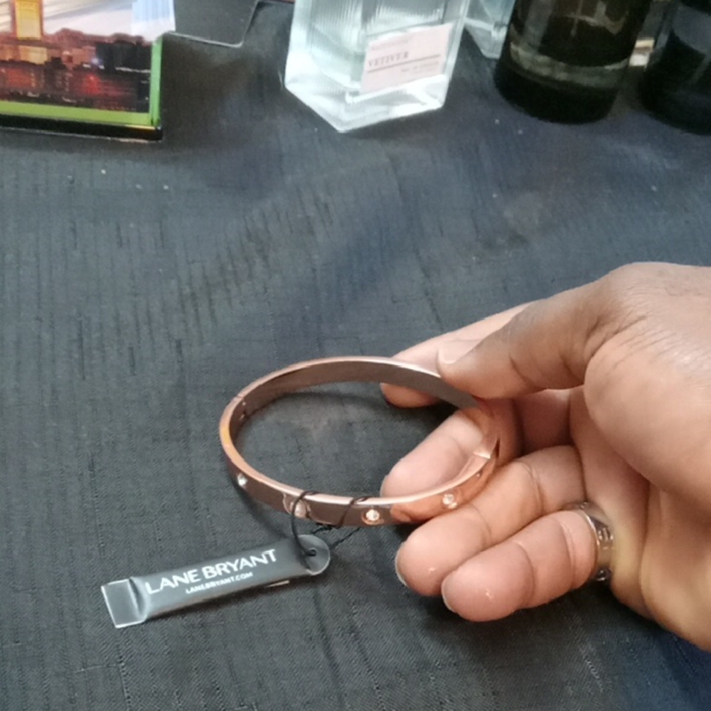 Lane Bryant Copper-Toned Bangle Bracelet